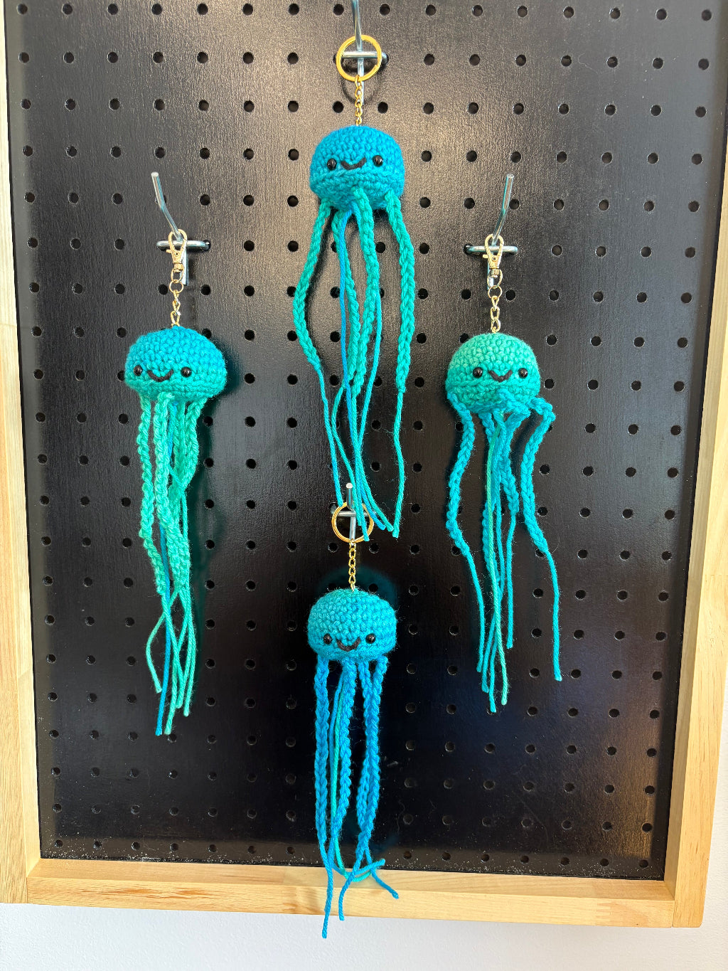 Jellyfish Key Chain