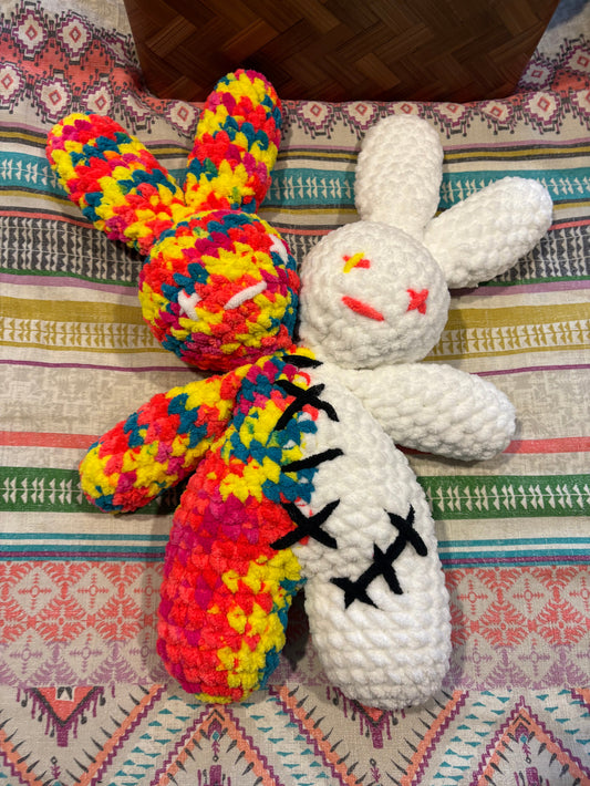 Lapin à deux têtes