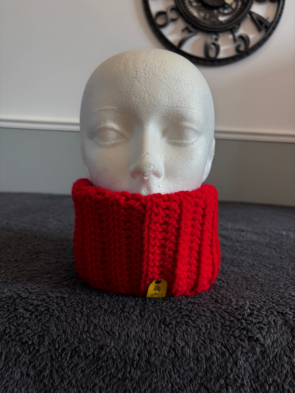 knitted neck warmer 